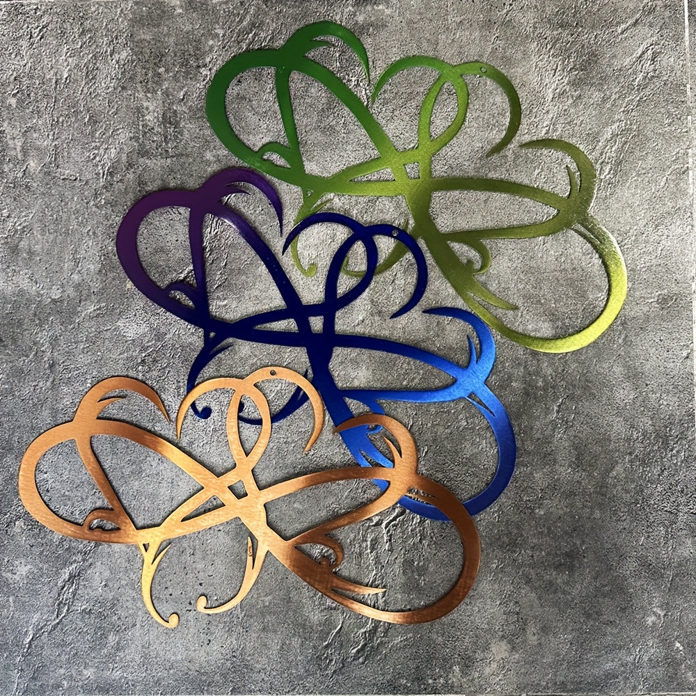 Infinity Heart Metal Wall Decor Love Without End