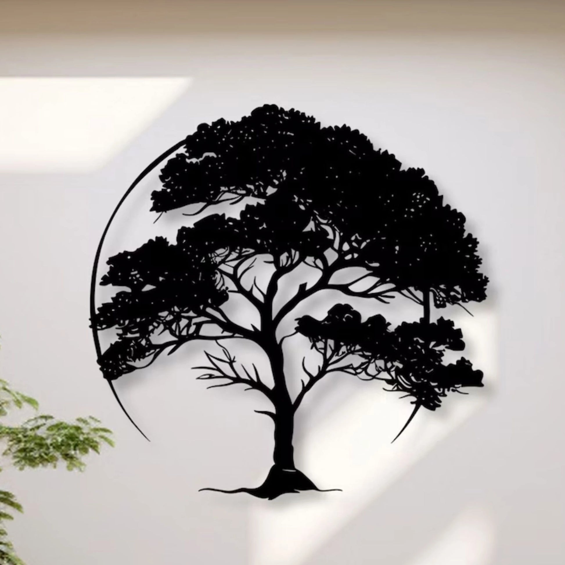 Tree of Life Metal Wall Art Modern Home Decor